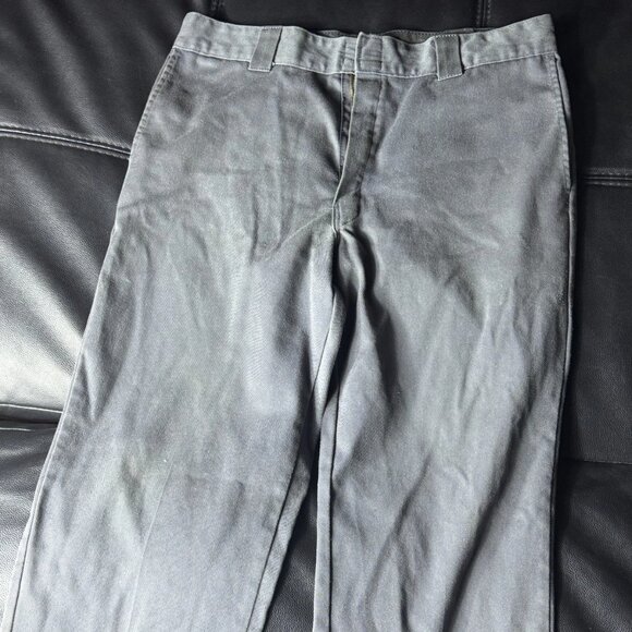 Men’s Dickies 874 Flex Work Pants Gray Size 36x34 Classic Fit Durable - Picture 3 of 11